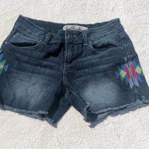 Jean Shorts Denim by True Freedom Cutoff Sz. Juniors 3